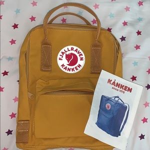 KANKEN FJALLRAVEN MINI backpack {mustard yellow}